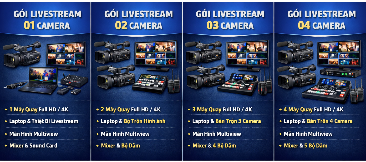 dịch vụ livestream