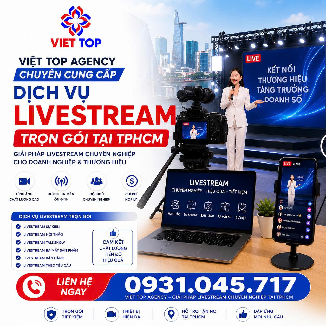 dịch vụ livestream
