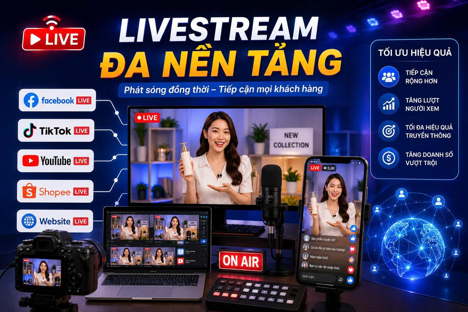 dịch vụ livestream