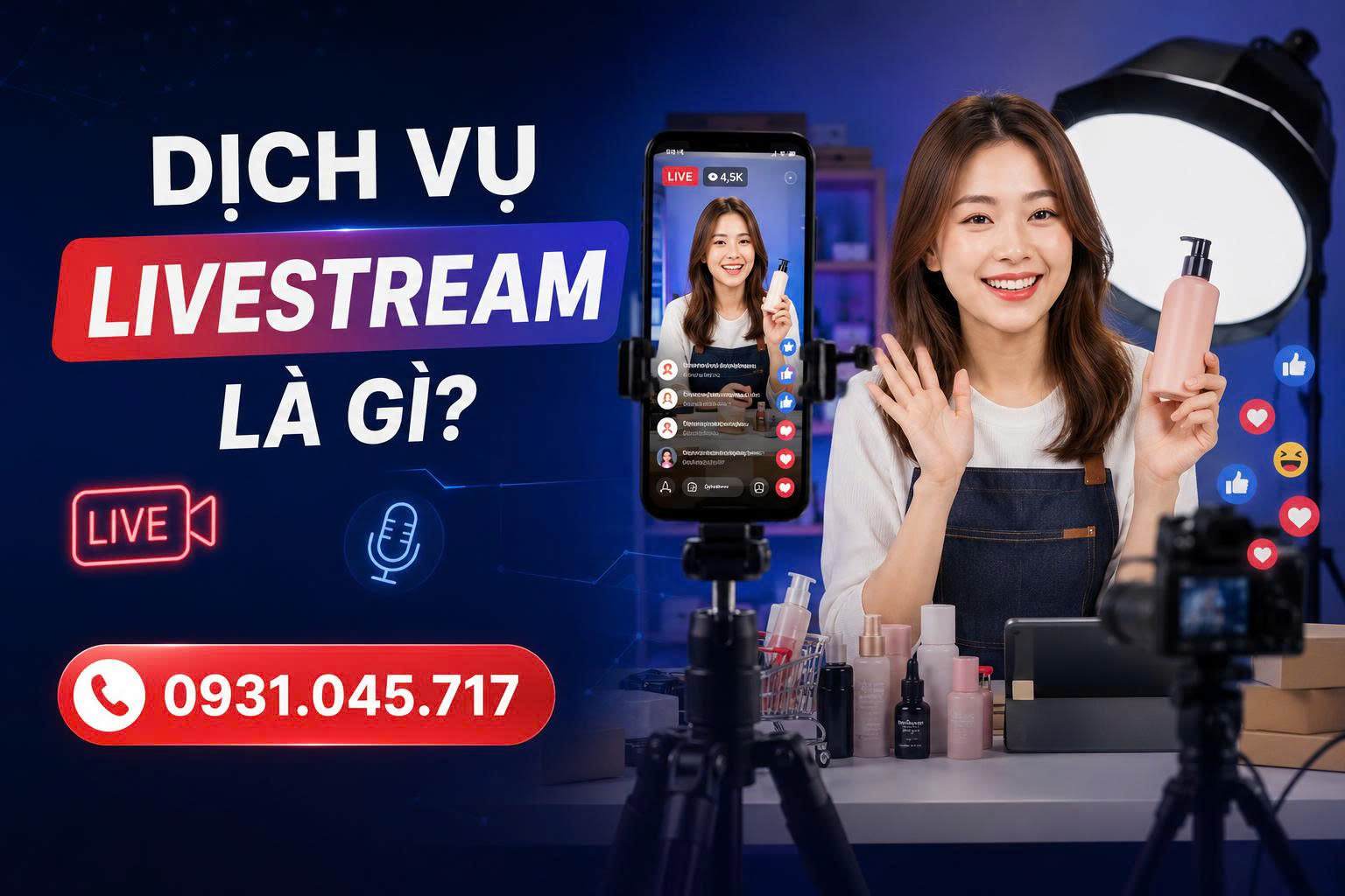 dịch vụ livestream
