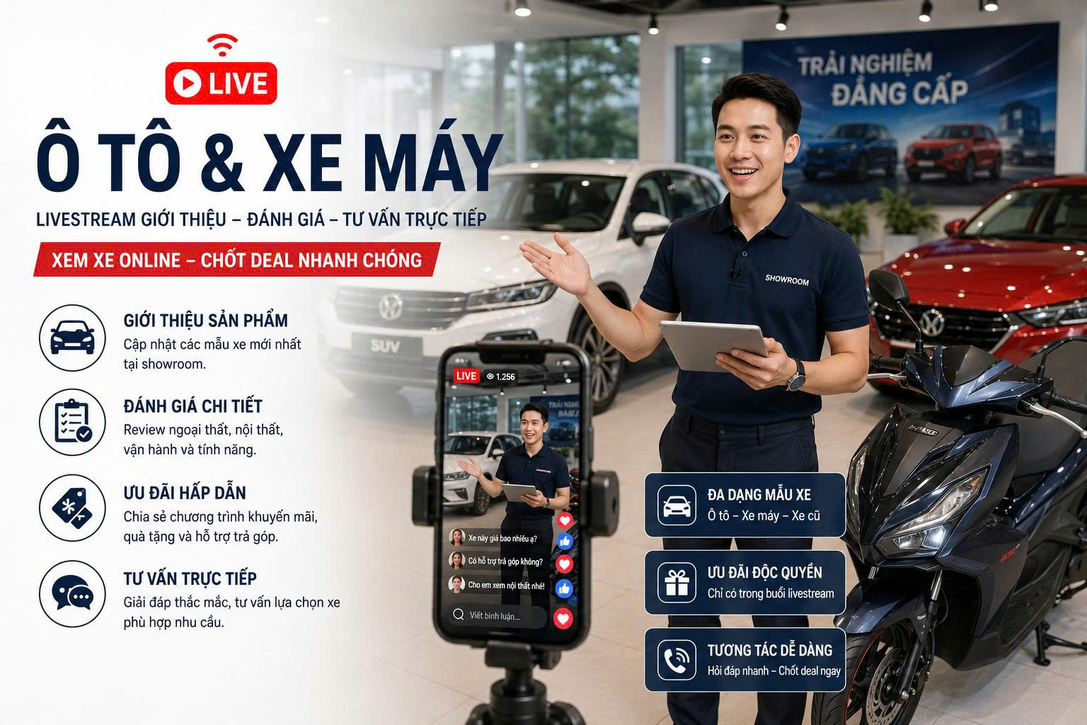 dịch vụ livestream