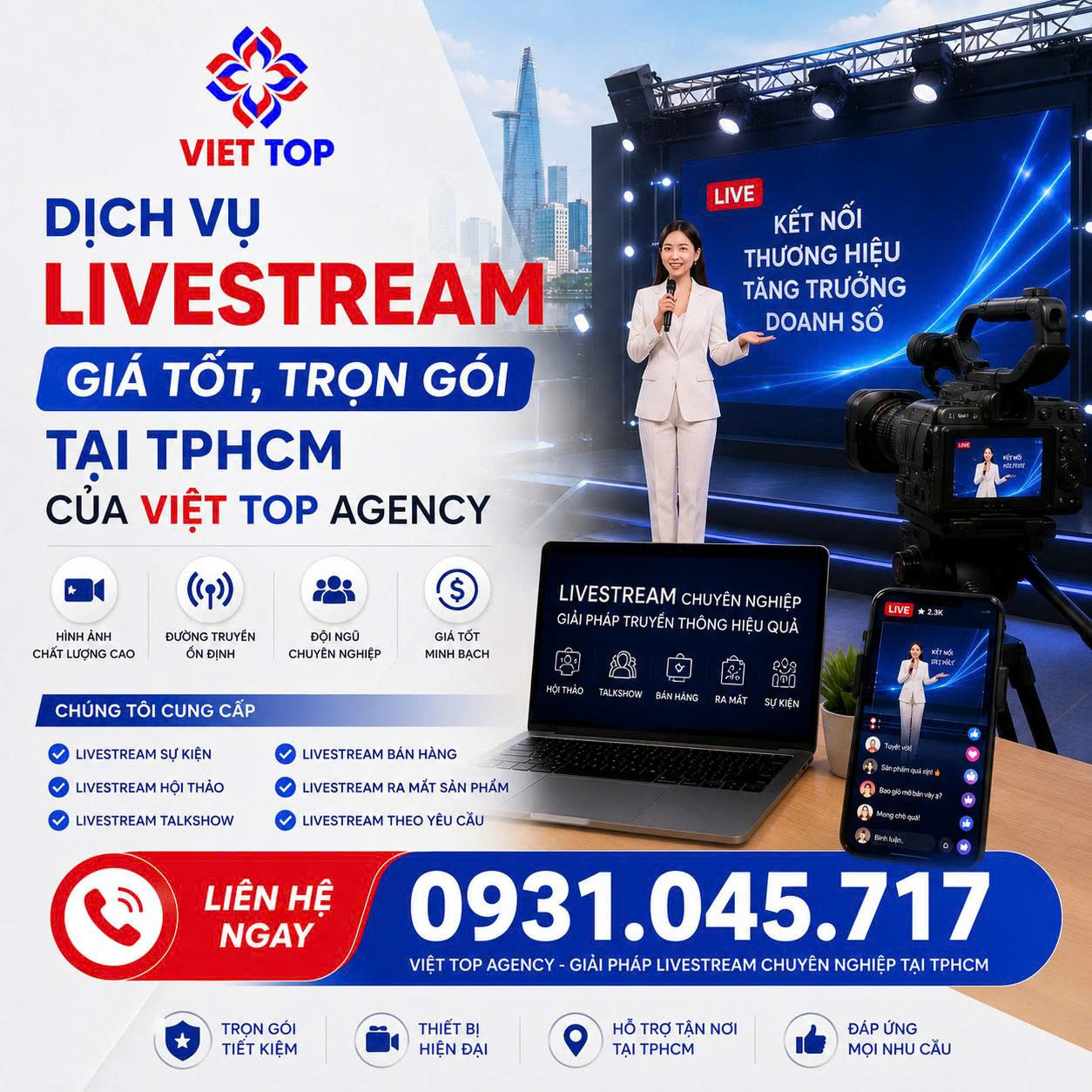 dịch vụ livestream