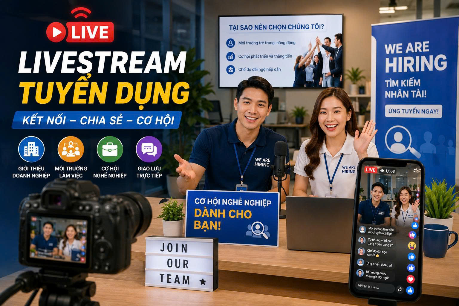 dịch vụ livestream