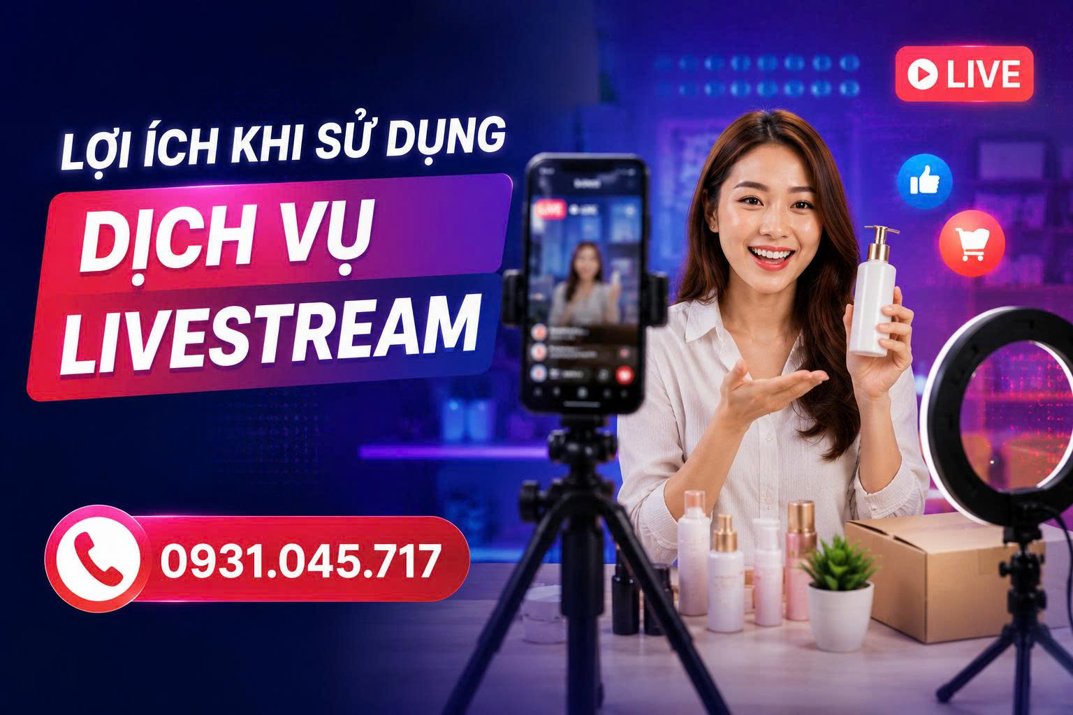 dịch vụ livestream