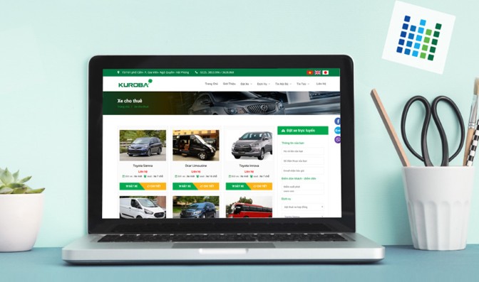 Lợi ích của thiết kế website cho thuê xe