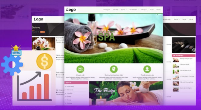 thiết kế website spa Việt Top Agency