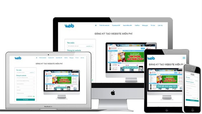 Các loại website phổ biến tại Hà Nội