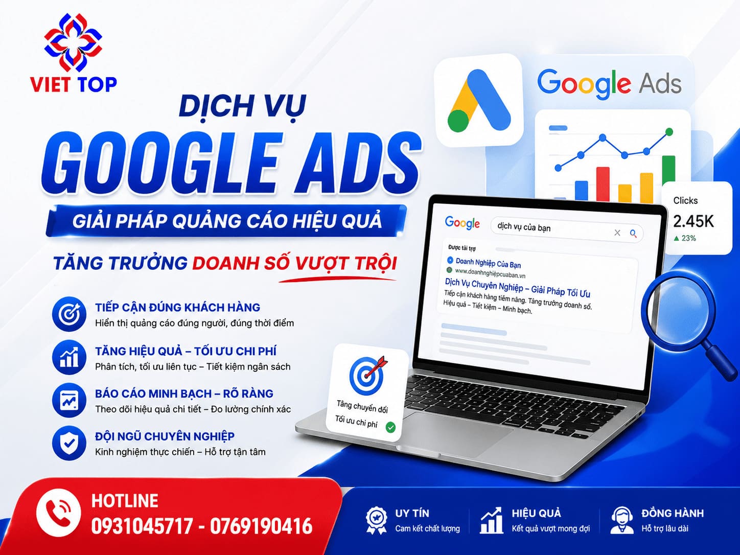dịch vụ quảng cáo google ads