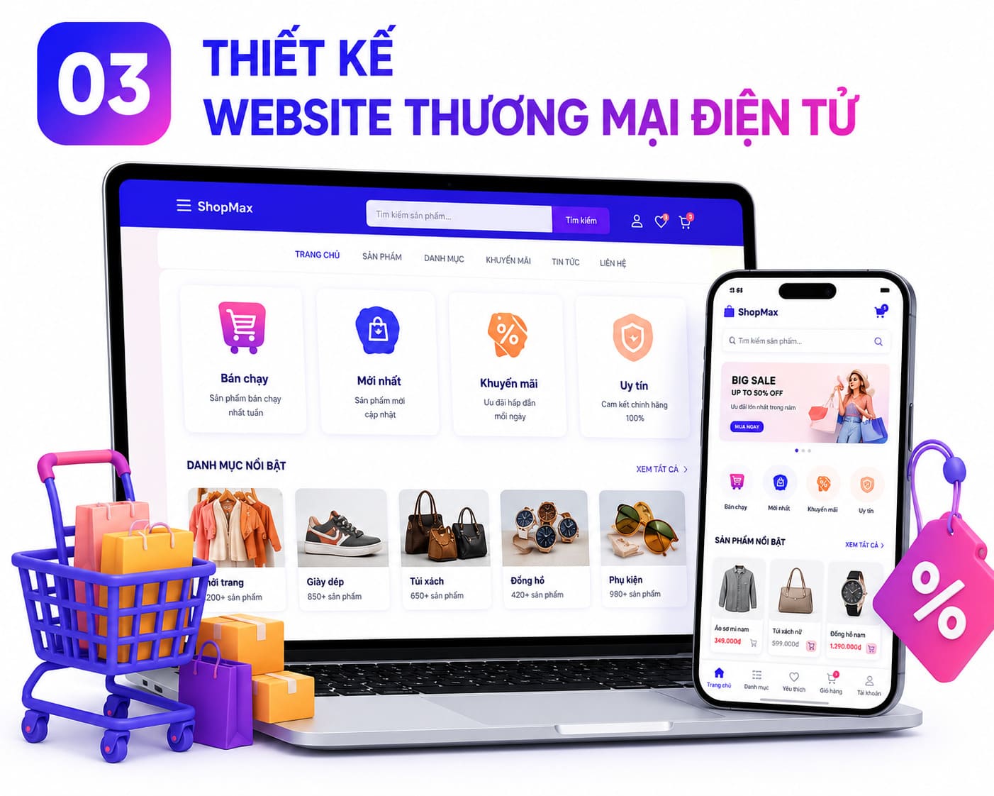dịch vụ thiết kế website