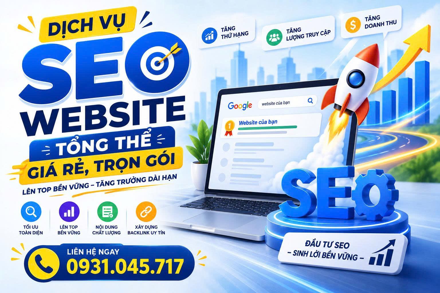 dịch vụ seo website quận 10