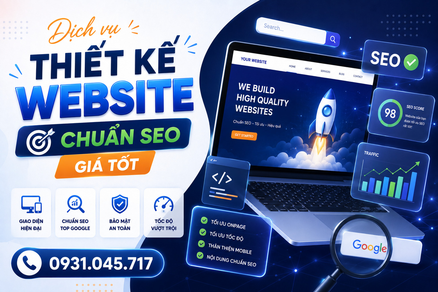 Tiêu chí lựa chọn đơn vị thiết kế website Quận 6 uy tín