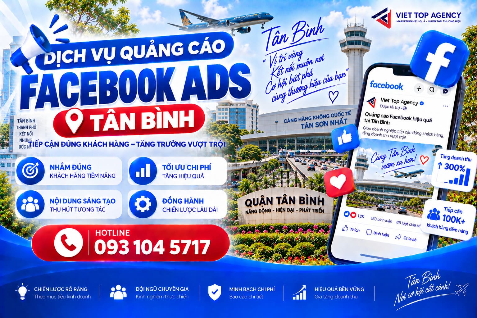 dịch vụ quảng cáo facebook tân bình