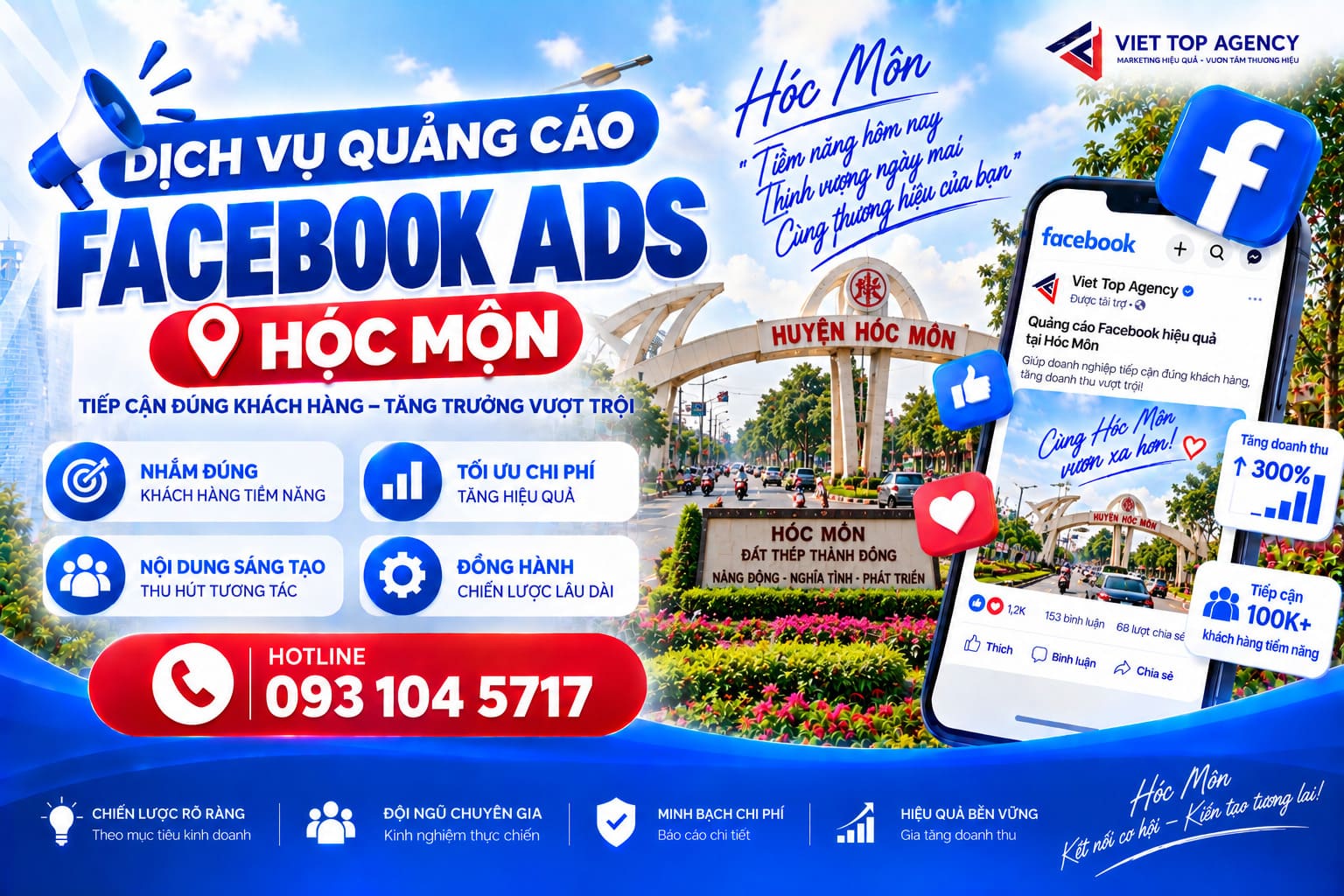 dịch vụ chạy quảng cáo facebook hóc môn