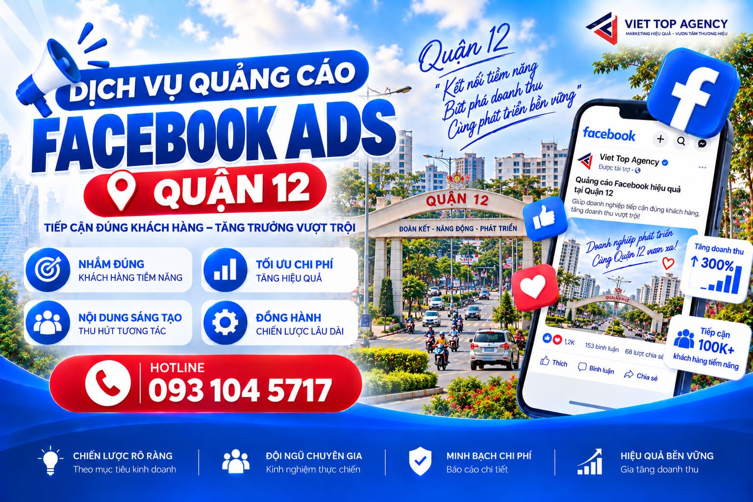 dịch vụ chạy quảng cáo facebook quận 12