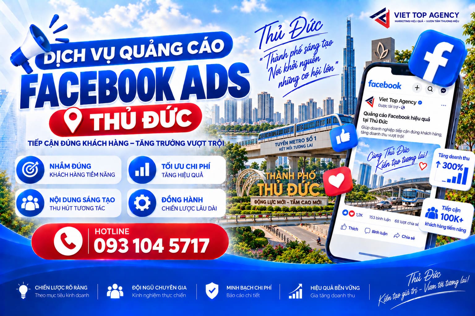 dịch vụ quảng cáo facebook thủ đức